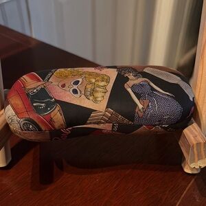 Vintage Nicole Miller Barbie Printed Fabric Sunglasses/eyeglass Case